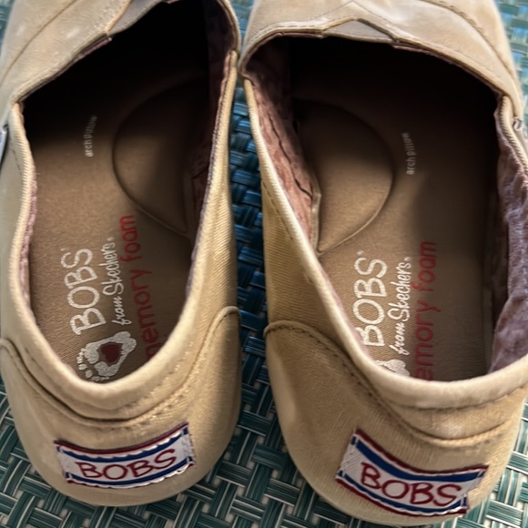 OOAK - Bobs by Skechers!  Ladies size 6.5, Bleached out Beige! - Picture 3 of 3